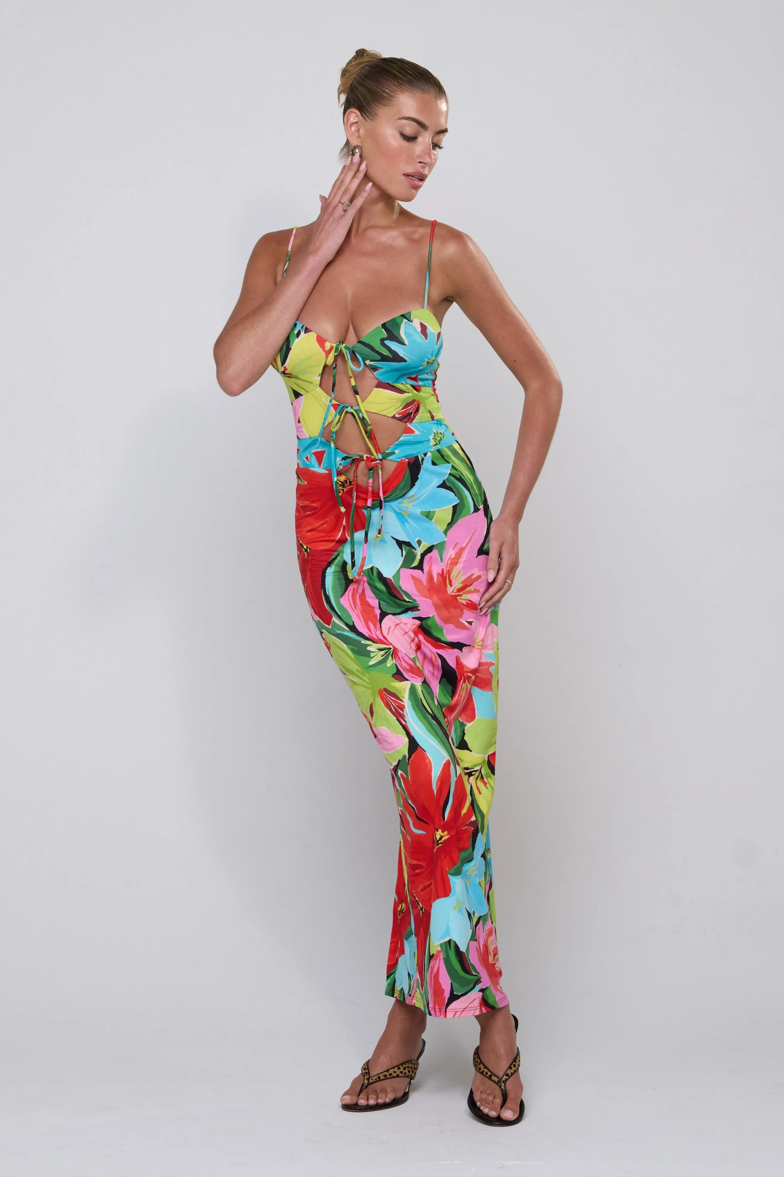 Summer Midi in Tropicana free easy