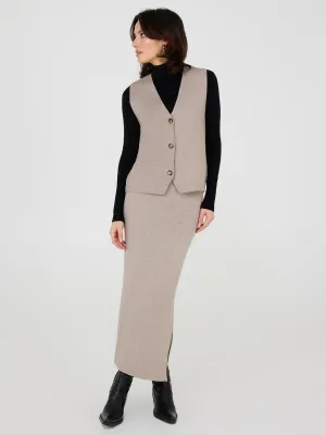 Sweater Knit Pencil Skirt urban energy