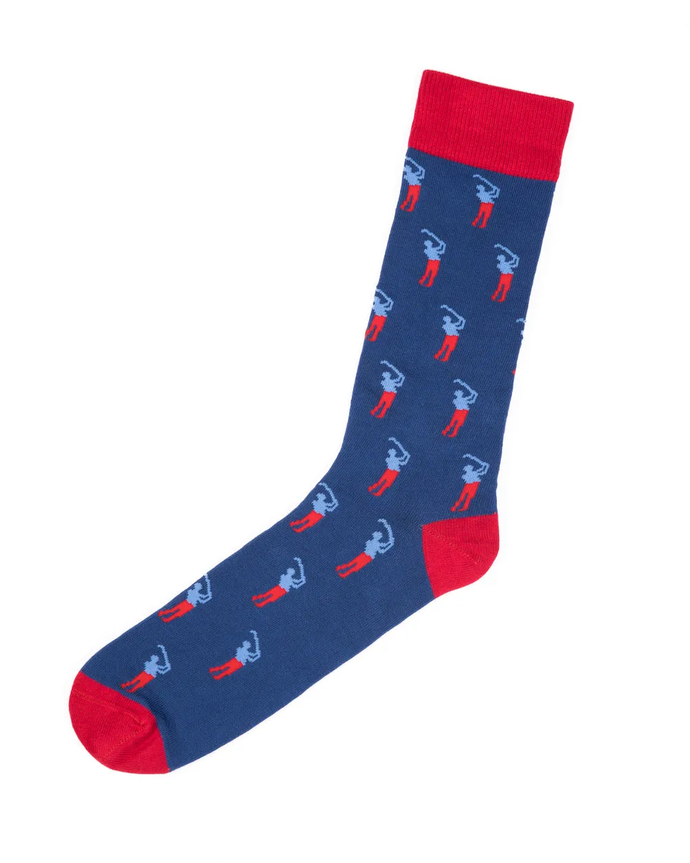 Swole Panda Bamboo Socks 1 Pair (golfer) subtle tone