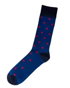 Swole Panda Bamboo Socks 1 Pair (Hearts) bold choice