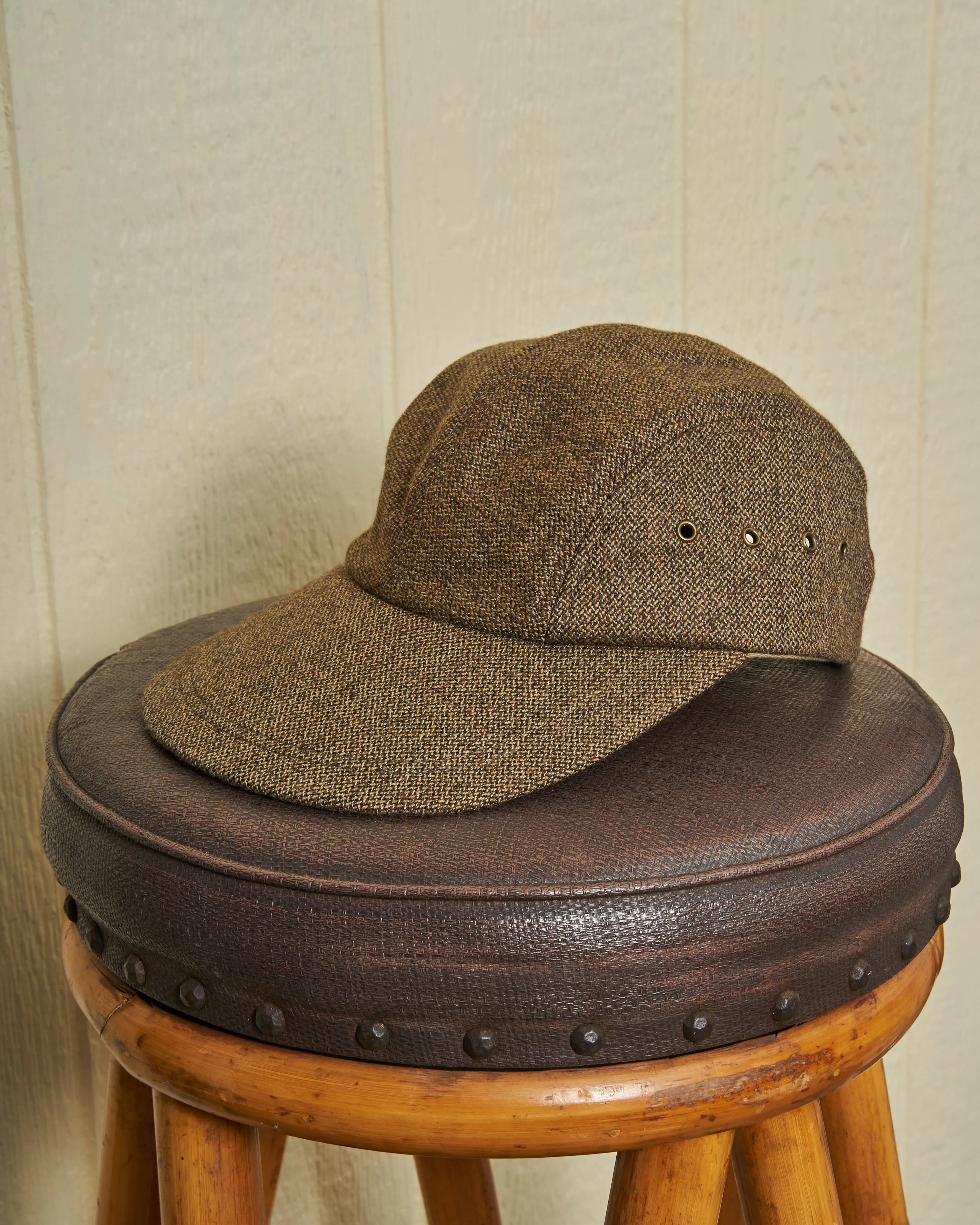 Swordfish Cap in Acorn Cashmere desert gear