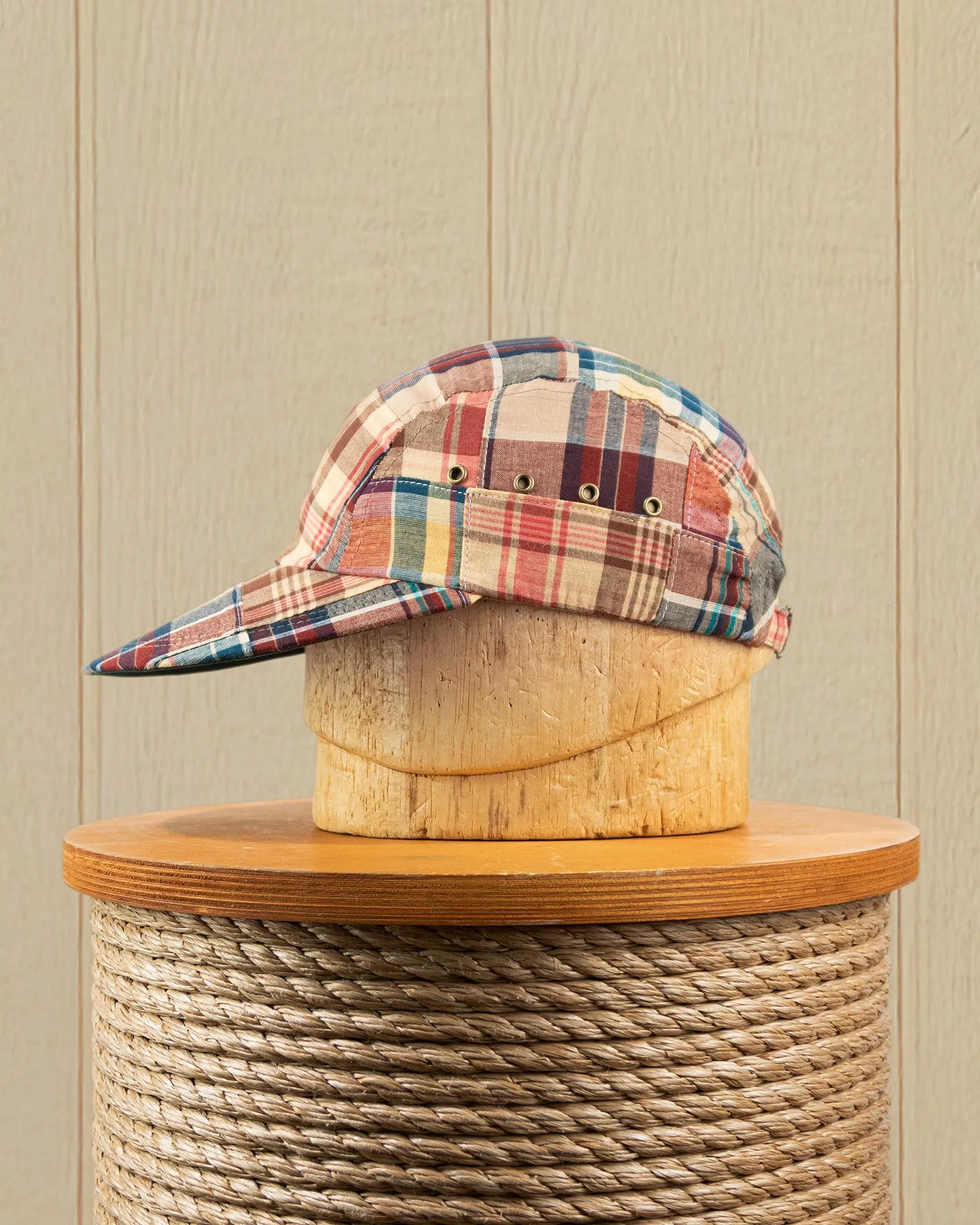 Swordfish in Antique Patchwork Madras summer style