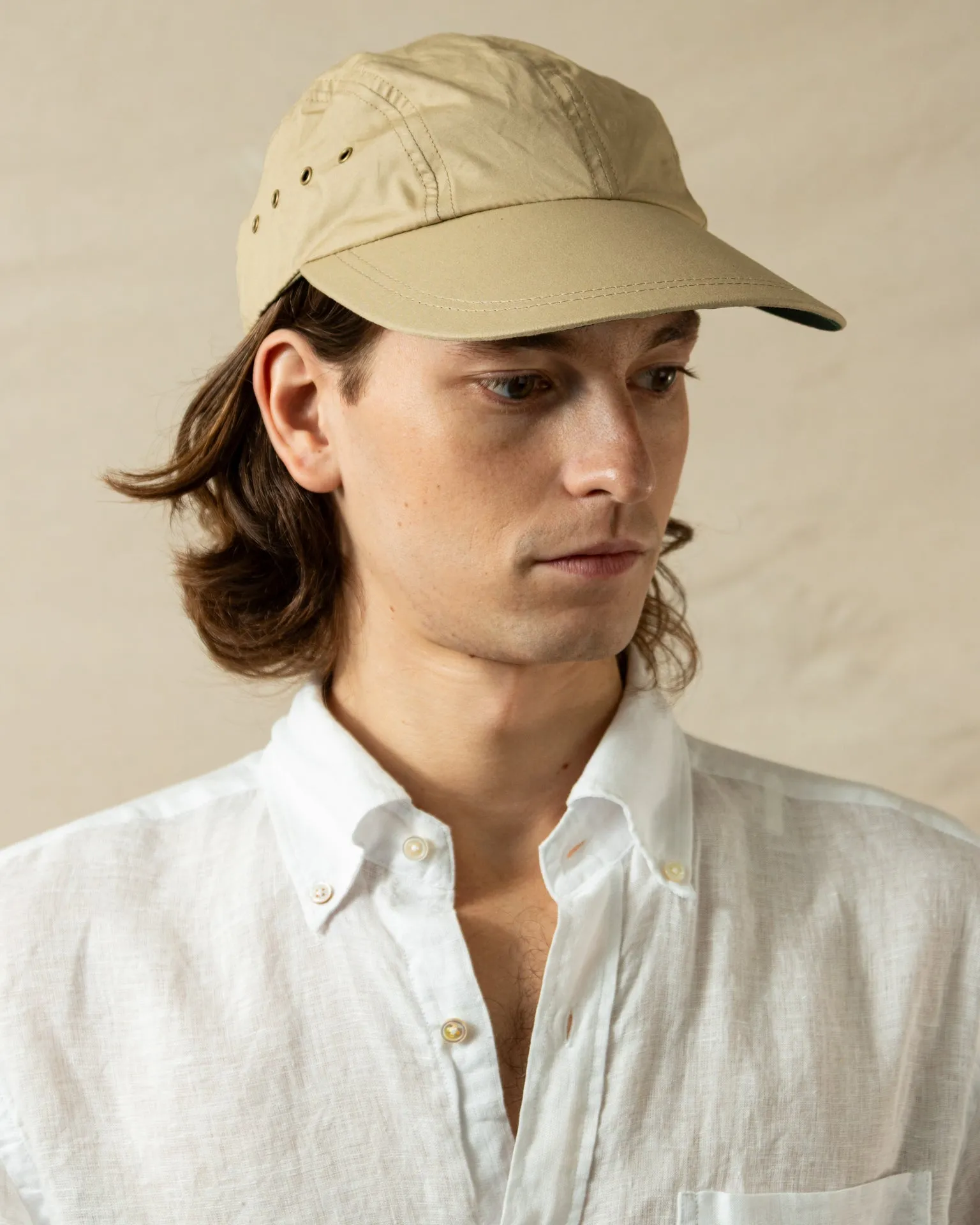 Swordfish in Khaki Poplin street edge