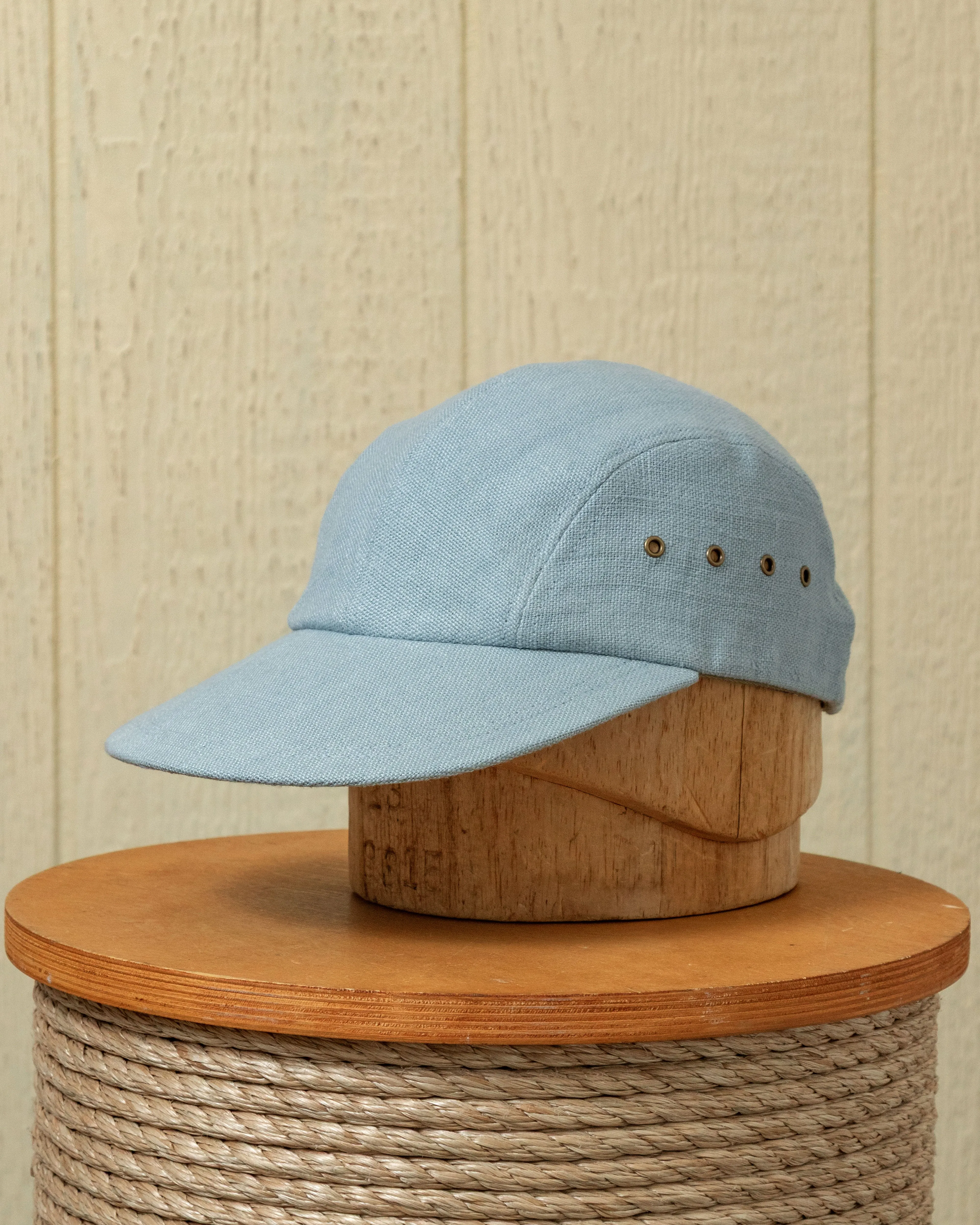 Swordfish in Powder Blue Linen creative edge