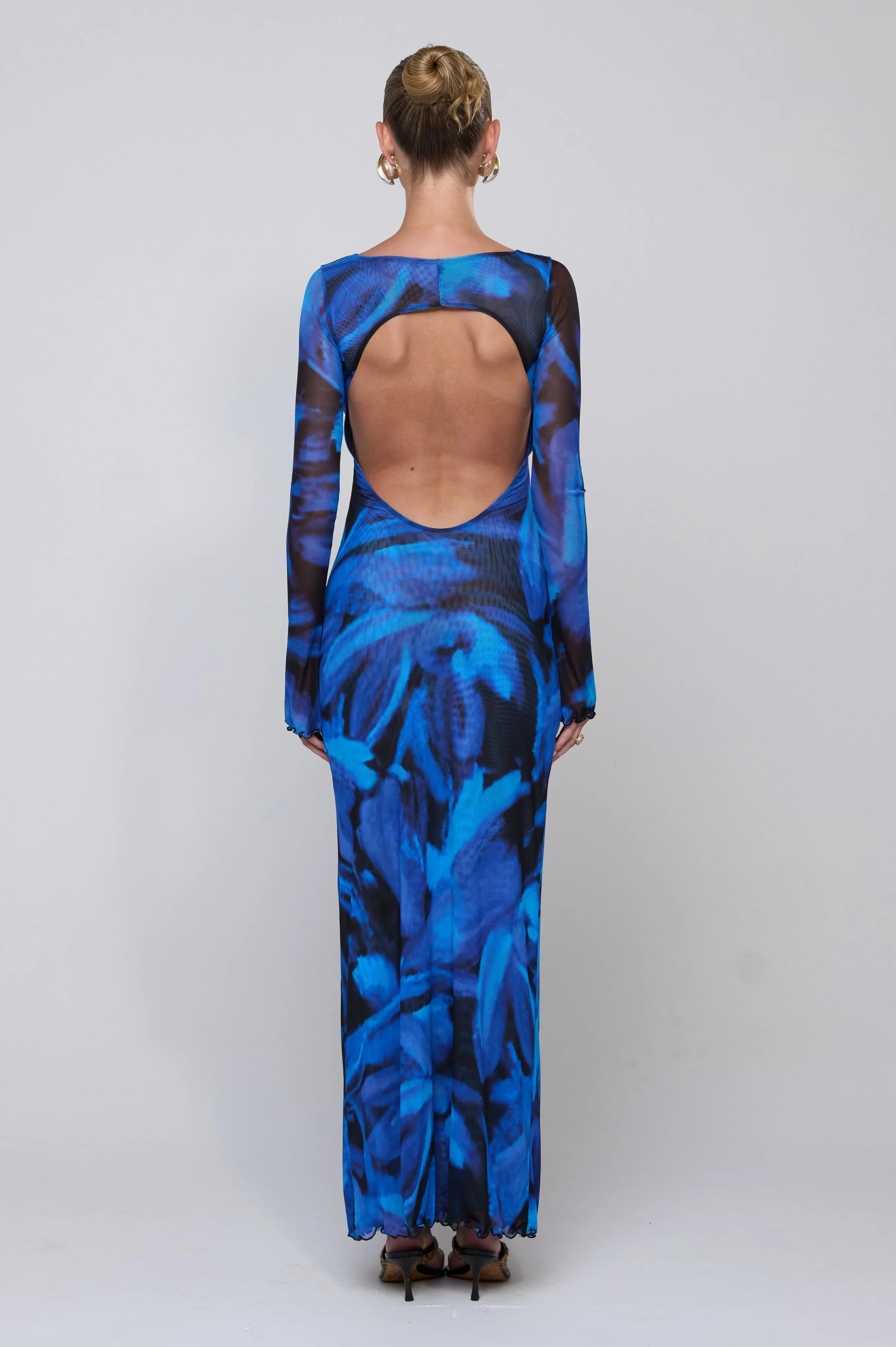 Sylvia Dress in Lagoon elegant style
