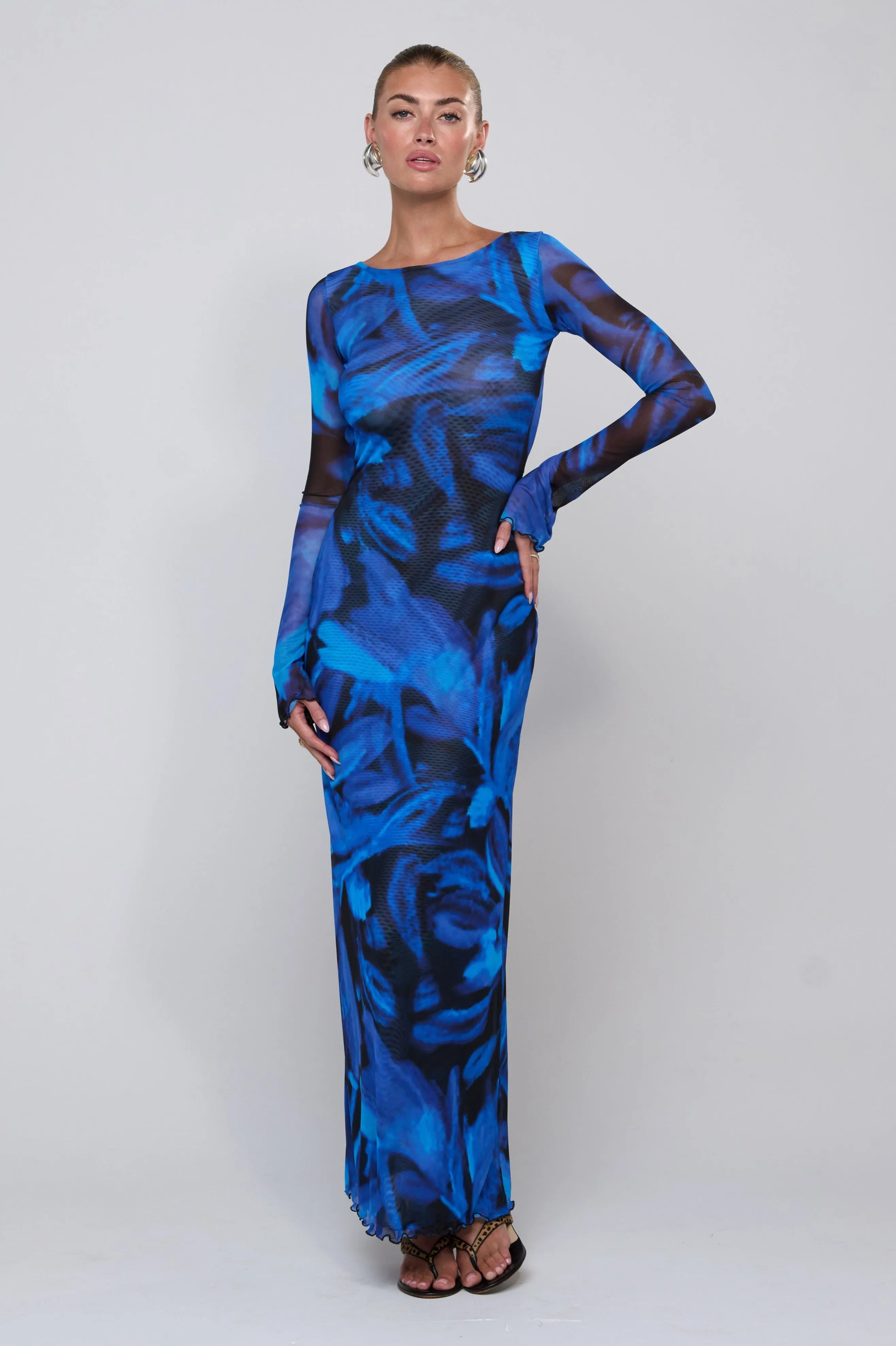 Sylvia Dress in Lagoon fresh feel