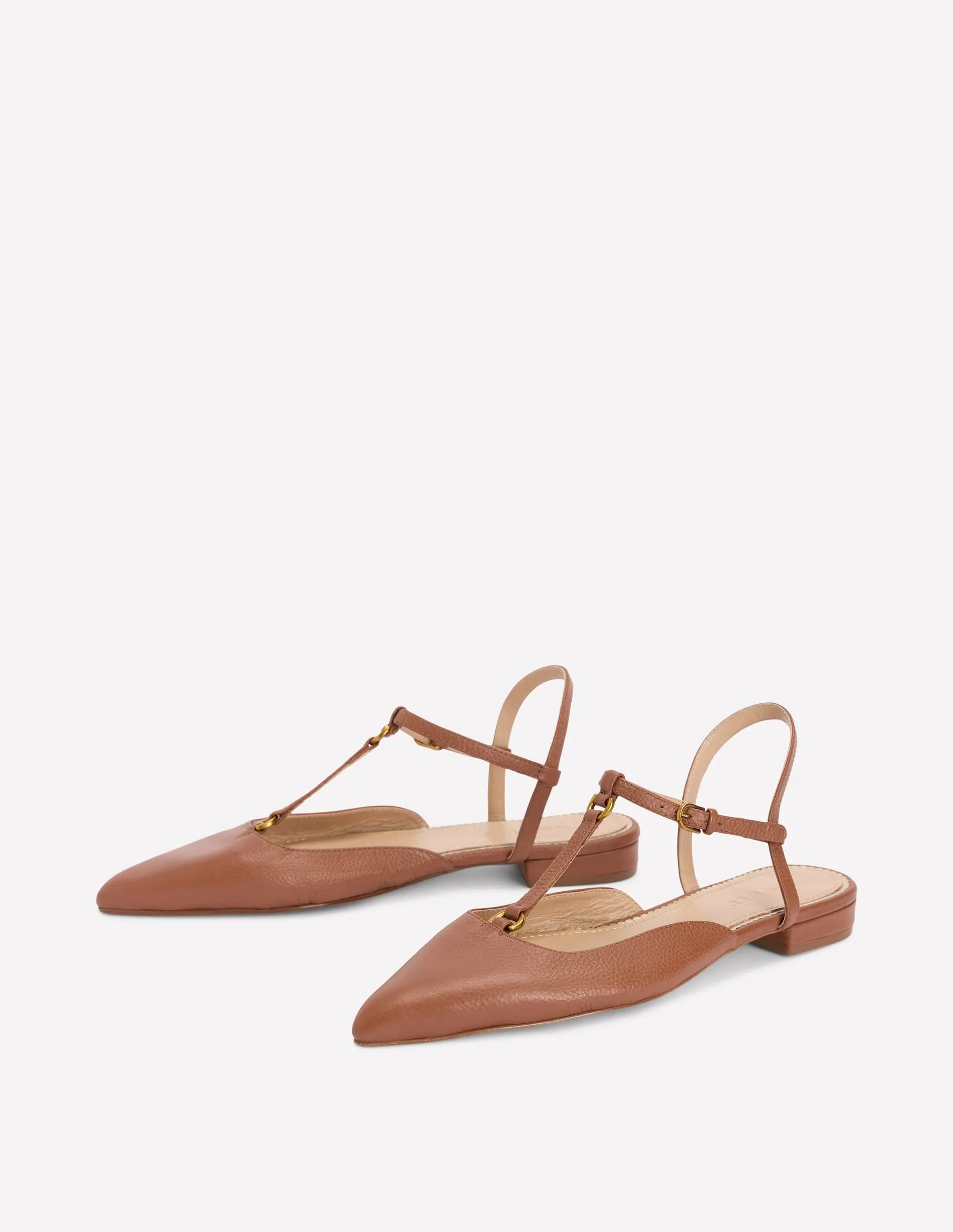 T-Bar Point Flats-Tan popular trend