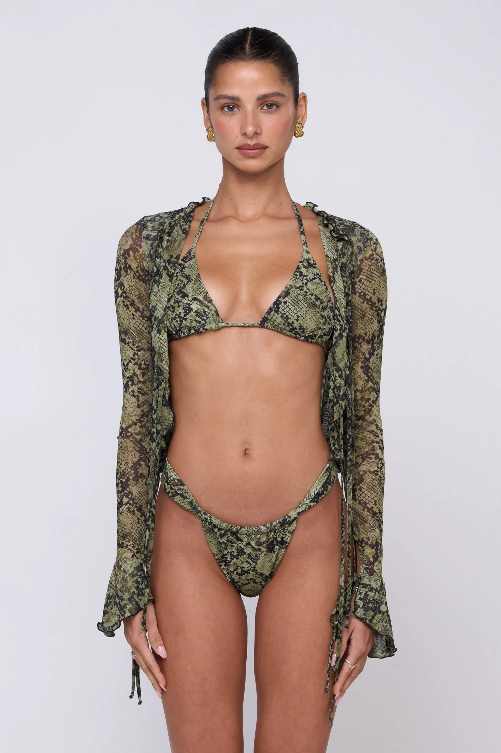 Tezza Top in Venom bohemian vibe