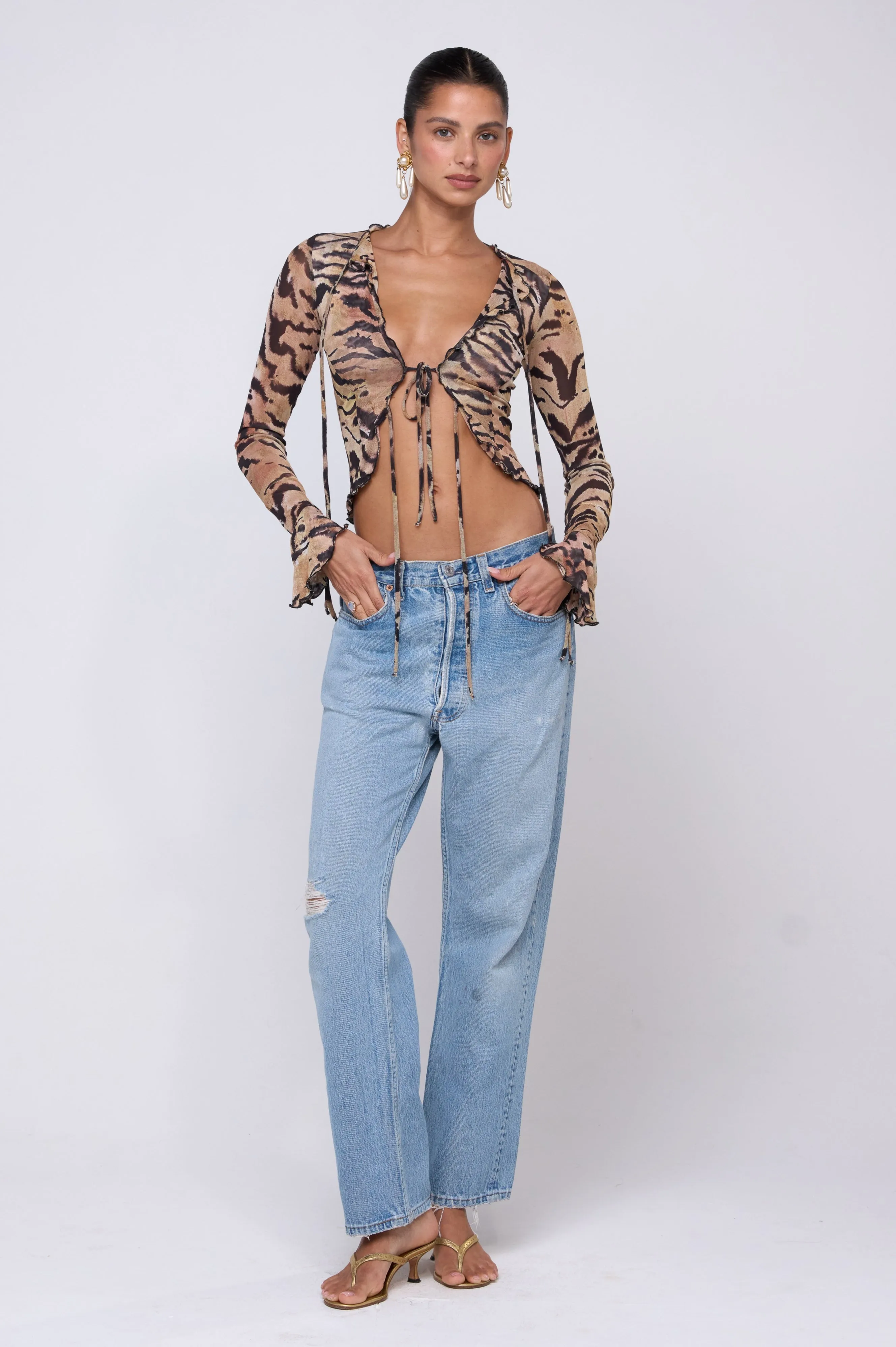Tezza Top in Zara street style