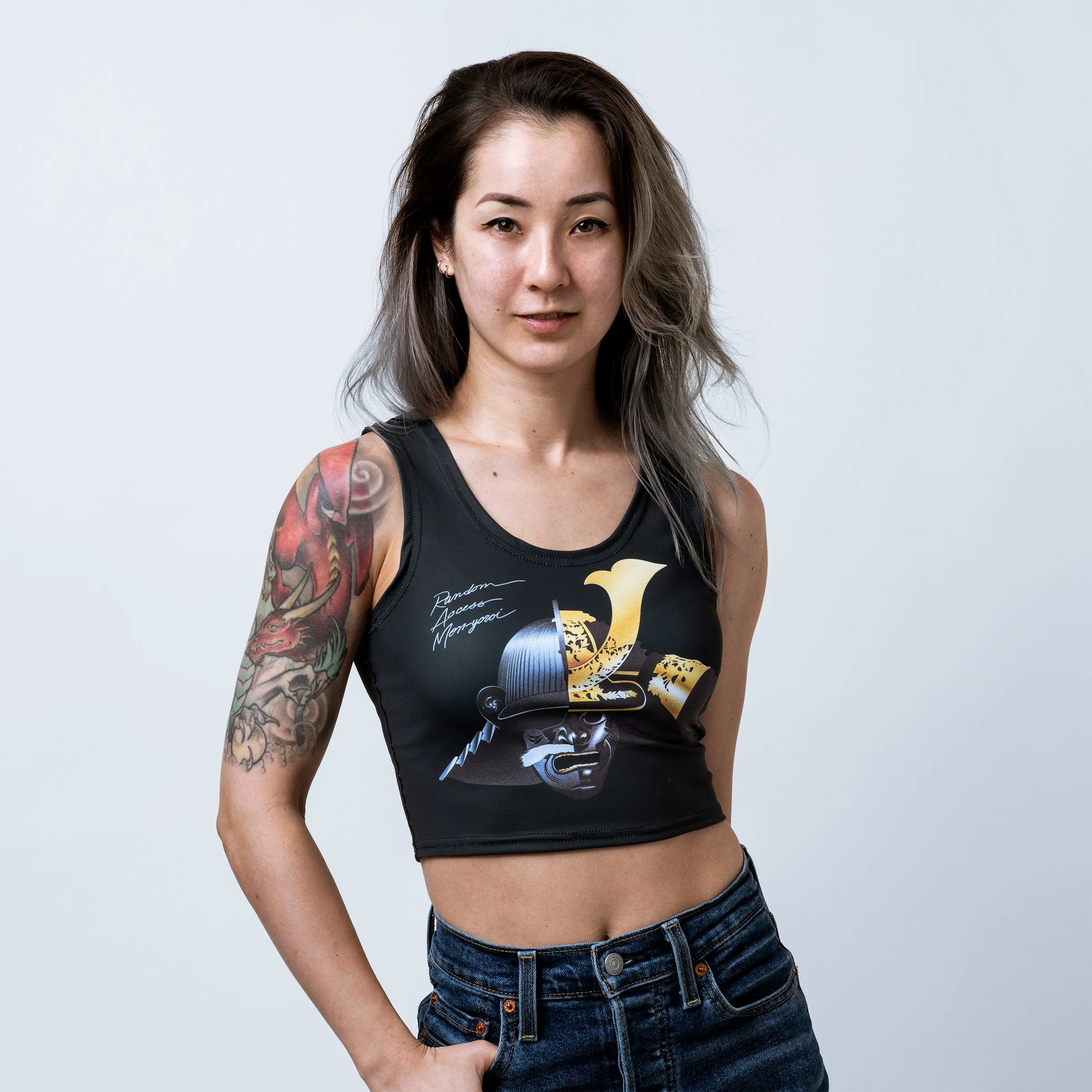 The Daimyo Punk Crop gym staple