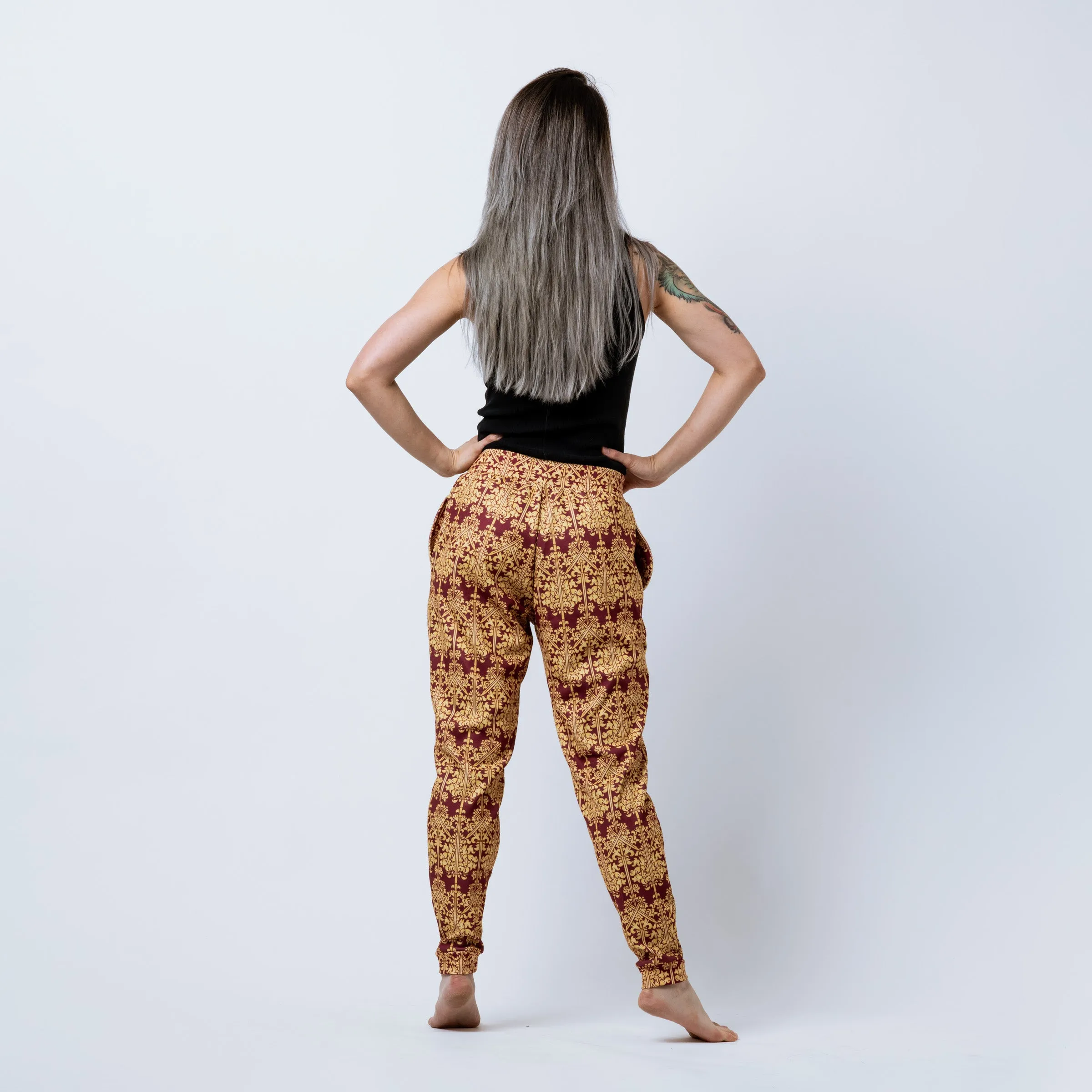 The Fencer's Damask Joggers simple fashion