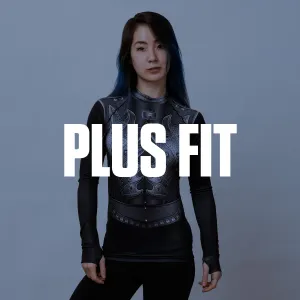 The Laethes Rashguard, Plus Fit Sun comfort