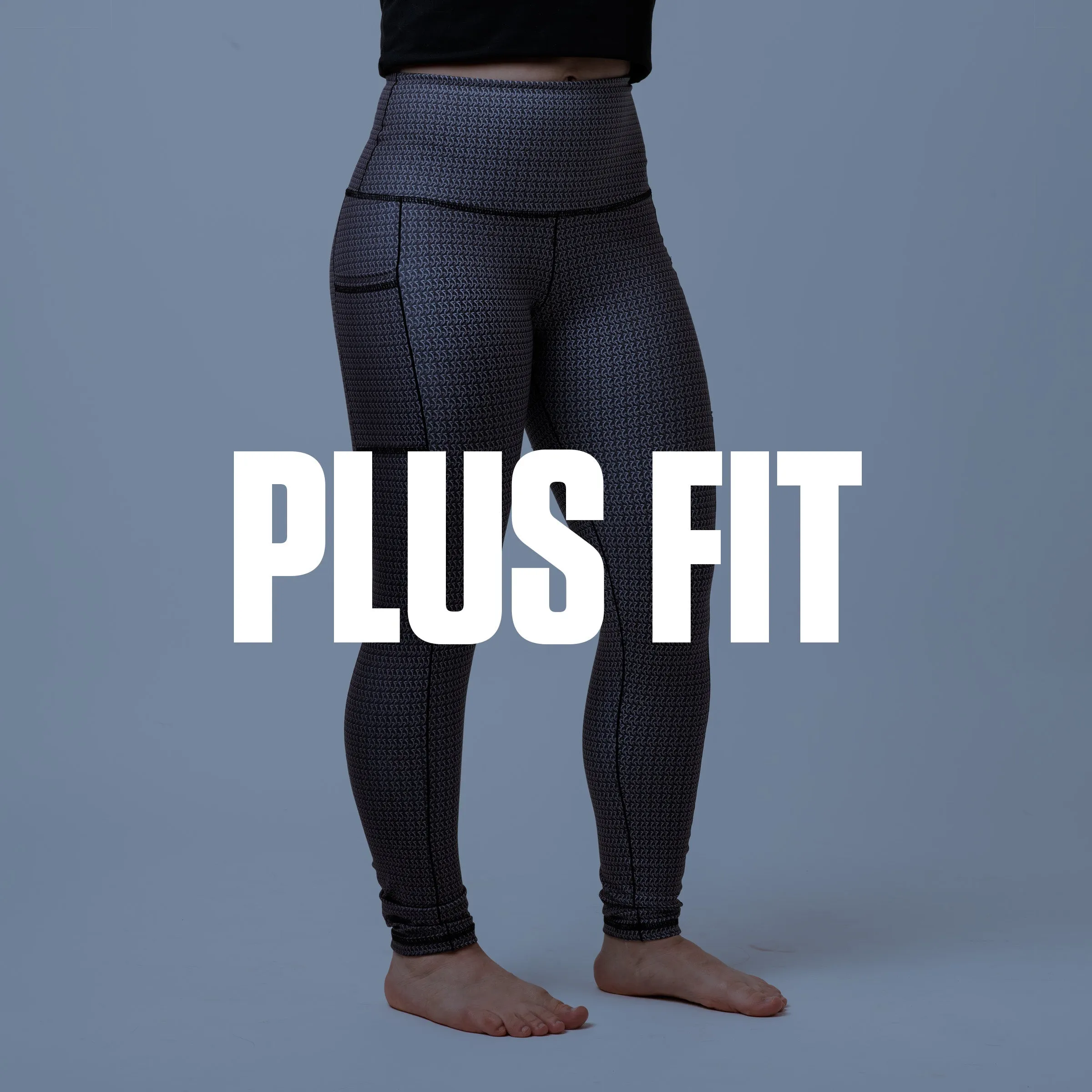 The Maille Pocket Leggings, Plus Fit easy wash