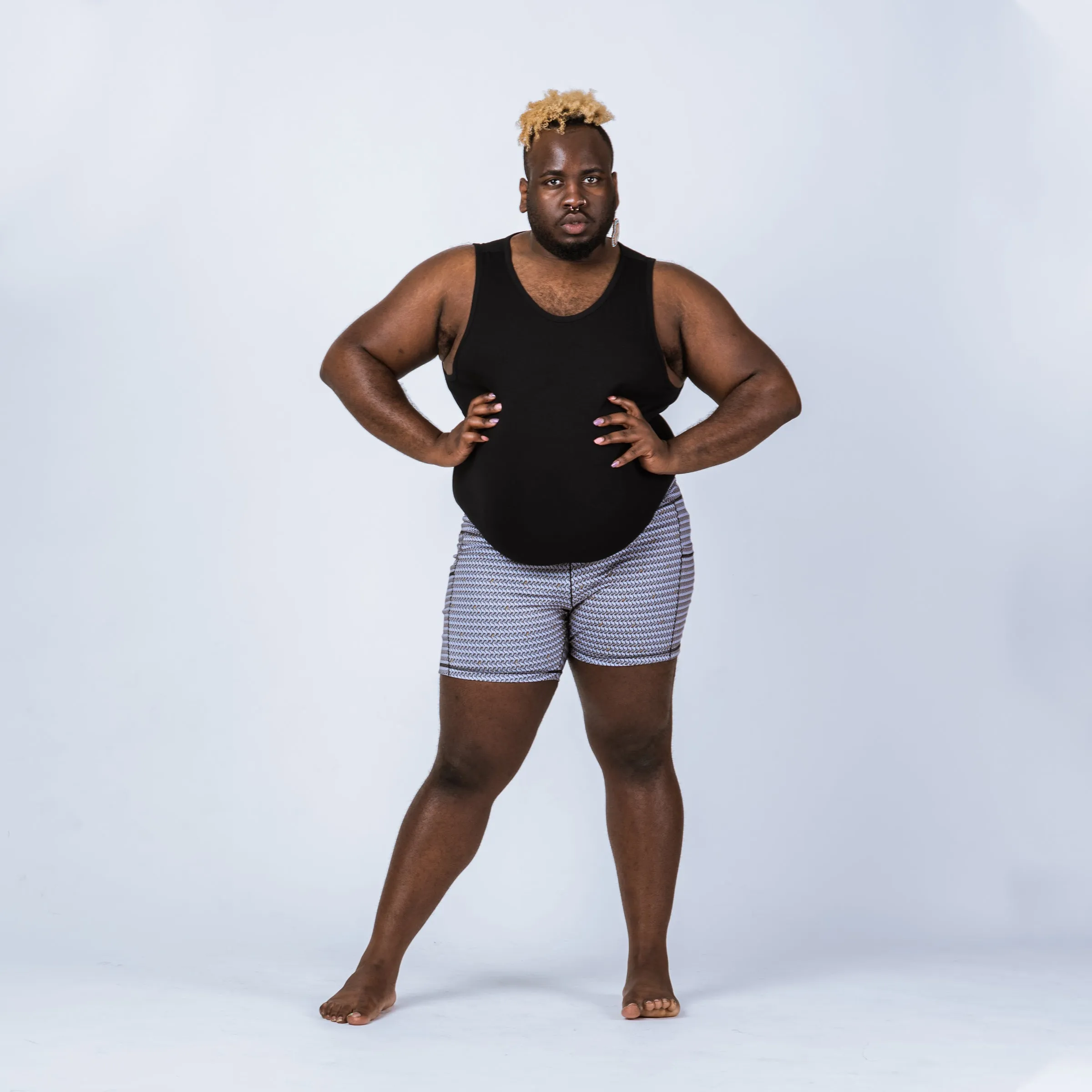 The Maille Shorts, Plus Fit trendy gear