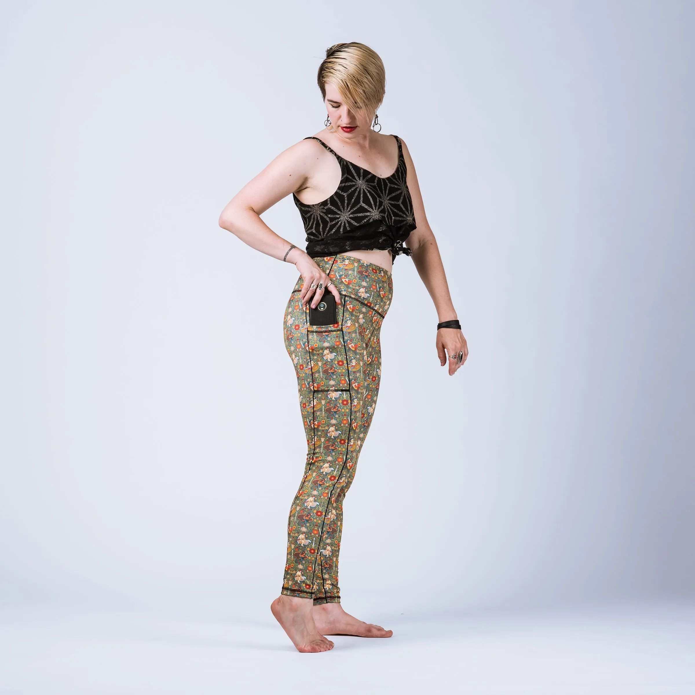 The Valiant Pocket Leggings lightweight material