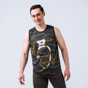 The Yumi Bruiser Tank yoga ready