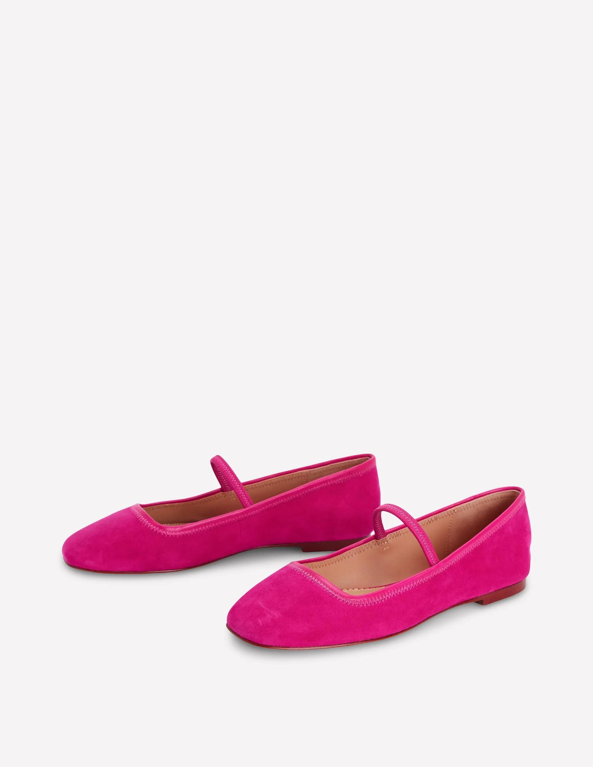 Thea Mary Jane Ballet Flats-Pink Peony fashion ease