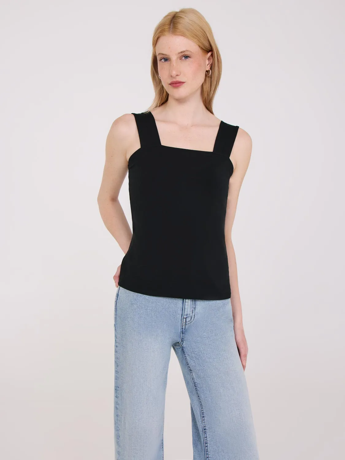 Thick Strap Tank Top yoga ready