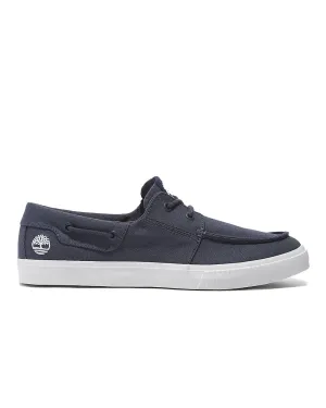 Timberland Mylo Bay Boat Shoe (dark blue canvas) quality promise