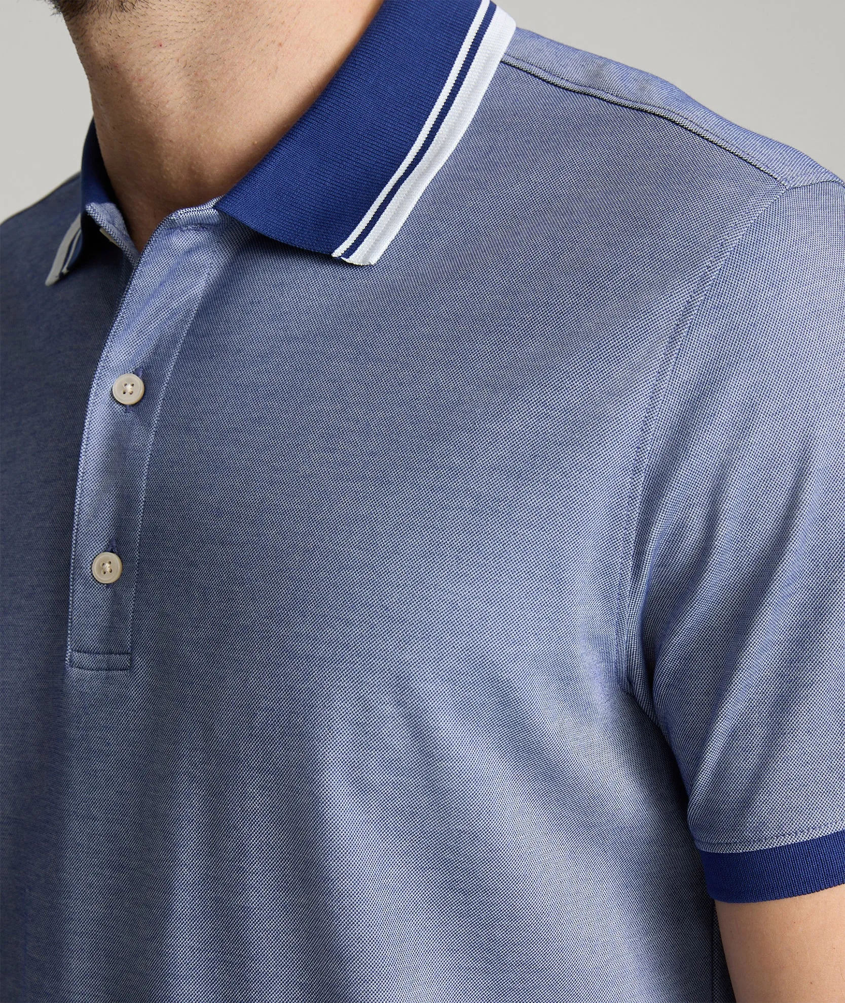 Tipped Performance Polo comfort flow