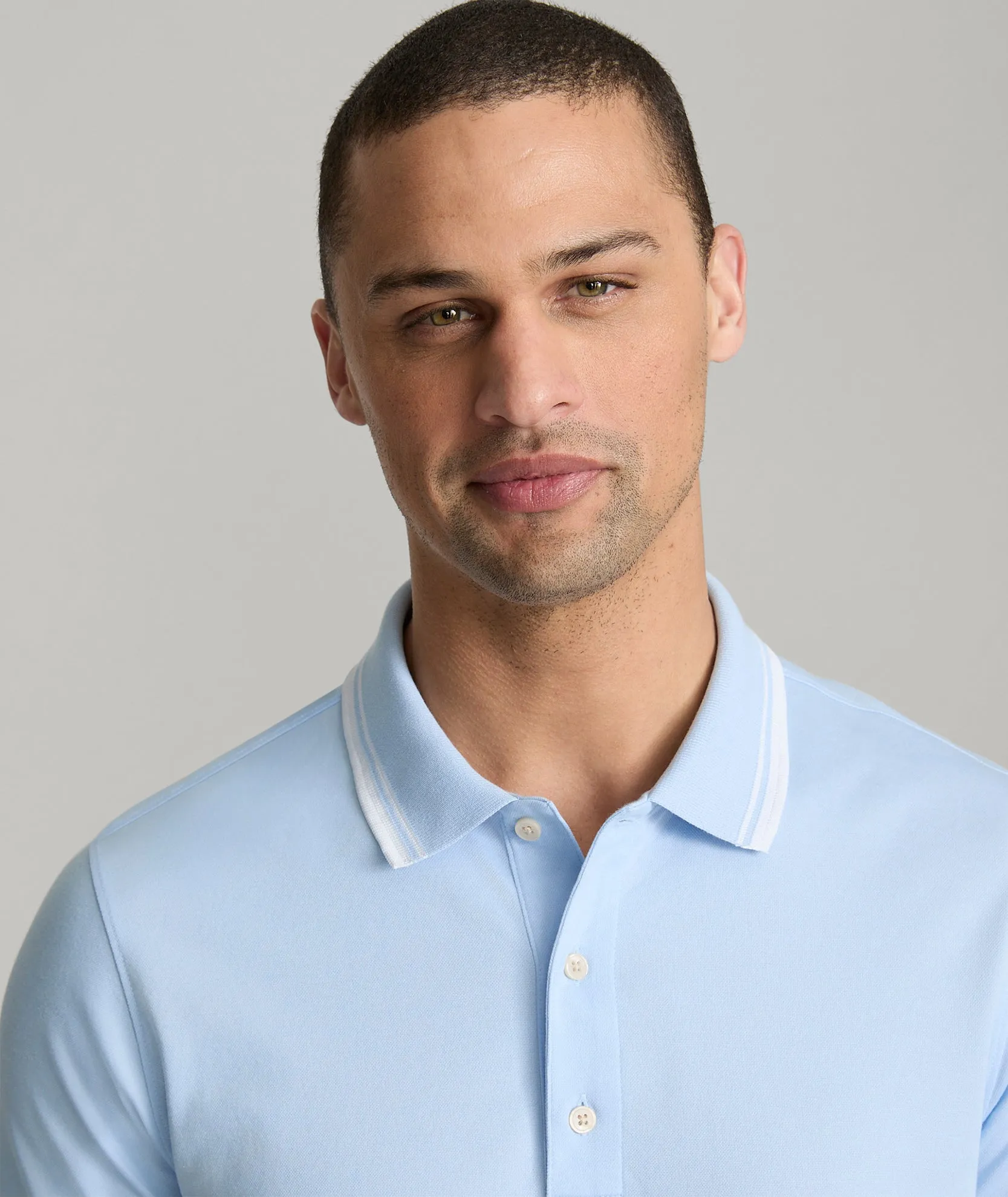 Tipped Performance Polo air breeze