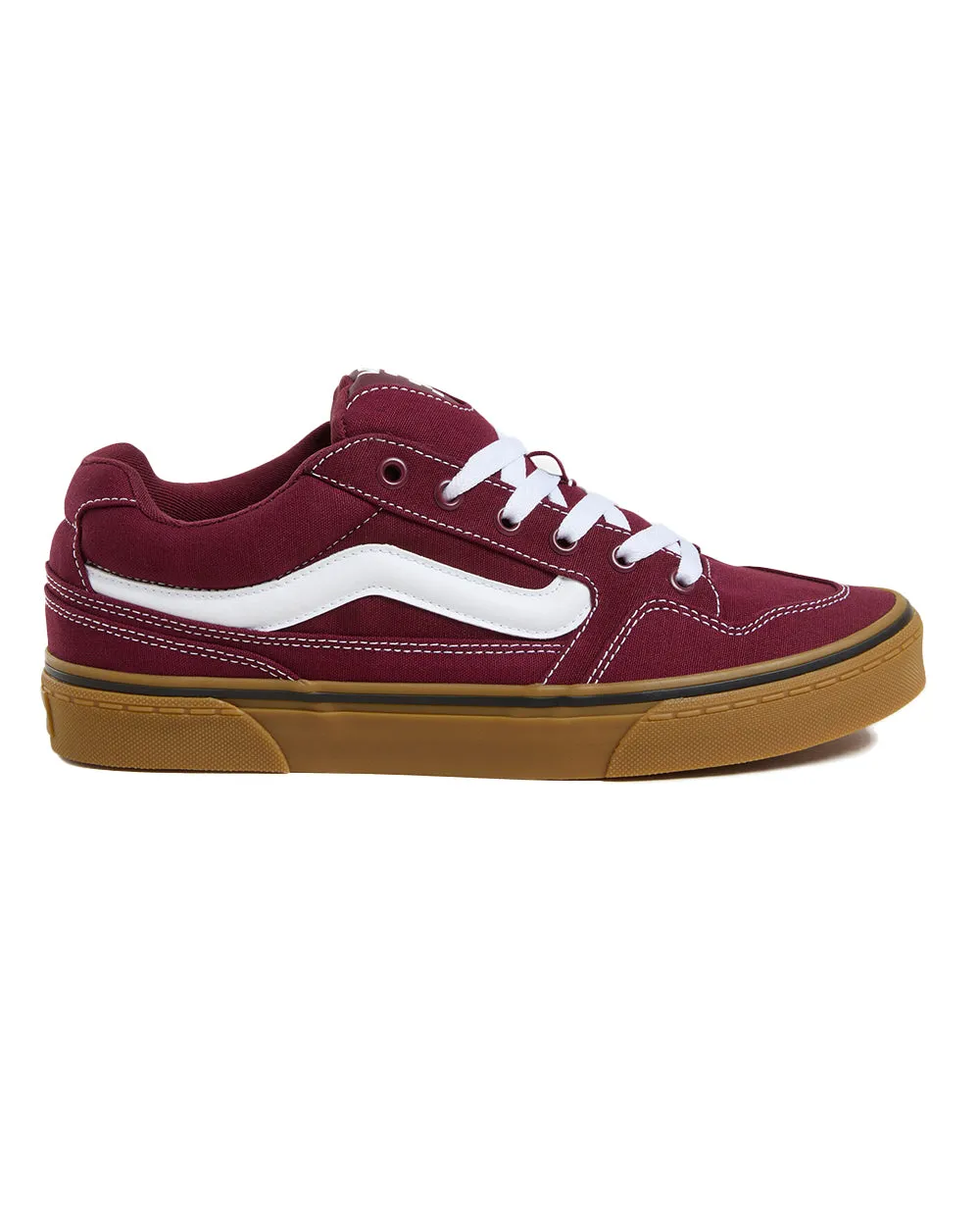 Vans Caldrone Canvas (gum/port royale) trail-ready
