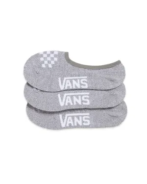 Vans Classic Canoodle Socks 3 pairs (checkerboard heather grey) barely there