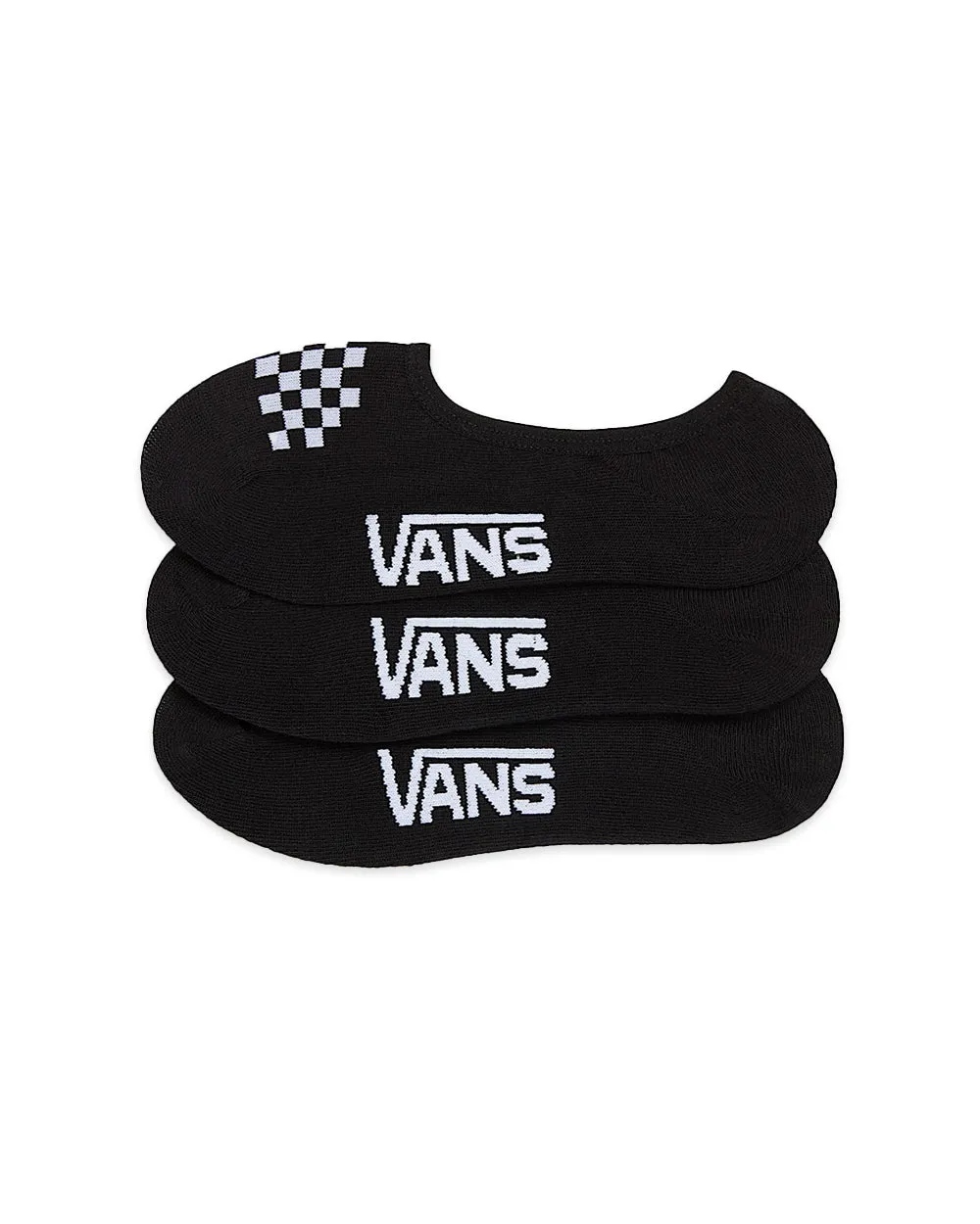 Vans Classic Canoodle Socks 3 pairs (rox checkerboard black/white) cloud feel
