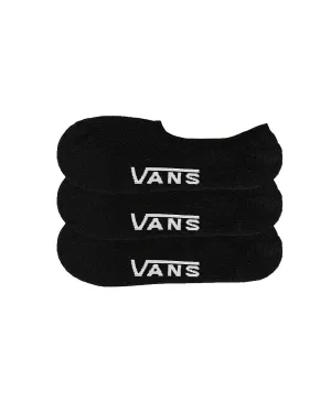 Vans Classic No Show Socks 3 pairs (rox black) all day