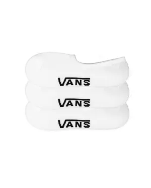 Vans Classic No Show Socks 3 pairs (rox white) step smart