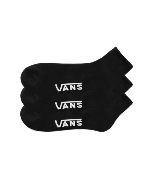 Vans Classic Quarter Crew Socks 3 Pairs (black) cloud feel