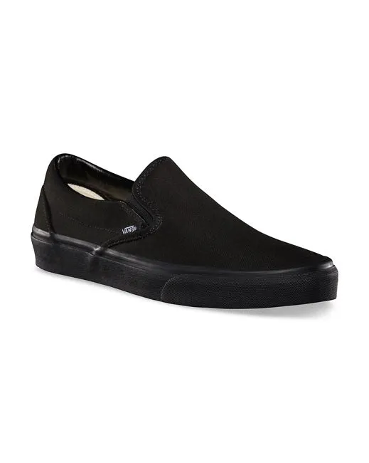 Vans Classic Slip On (black/black) lite wear