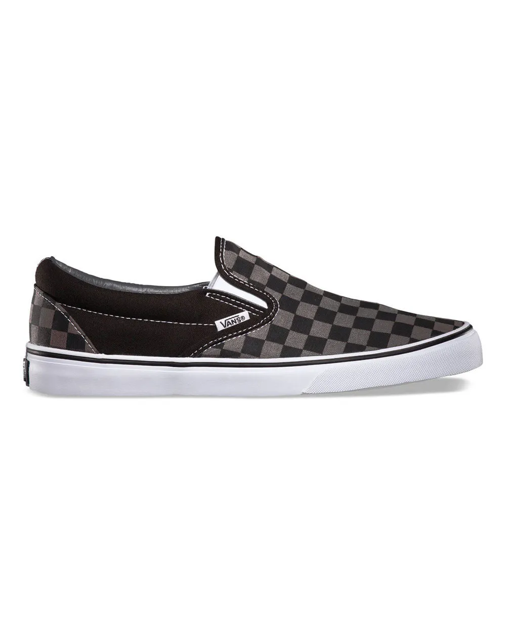 Vans Classic Slip On (black/pewter check) off duty