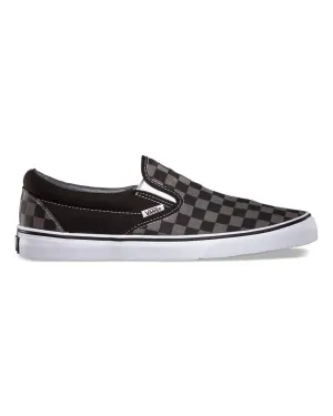 Vans Classic Slip On (black/pewter check) slow walk