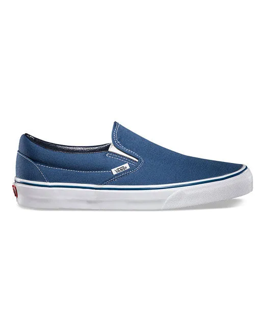 Vans Classic Slip On (navy) fun walk