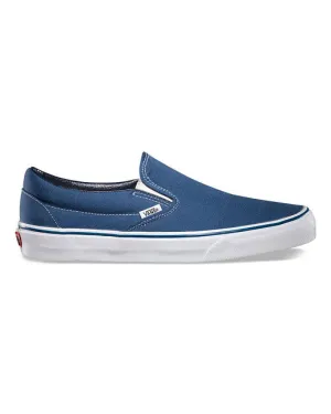 Vans Classic Slip On (navy) fun walk