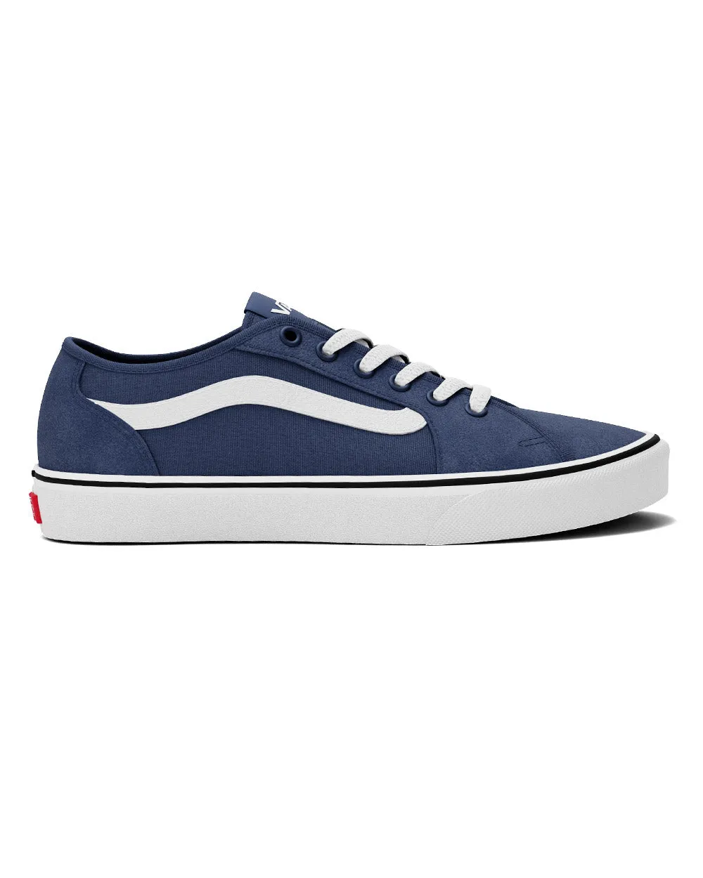 Vans Filmore Decon Suede/Canvas (dress blue/white) comfy touch