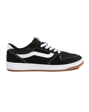 Vans Ryland Ls Suede/Canvas (black/white) casual style