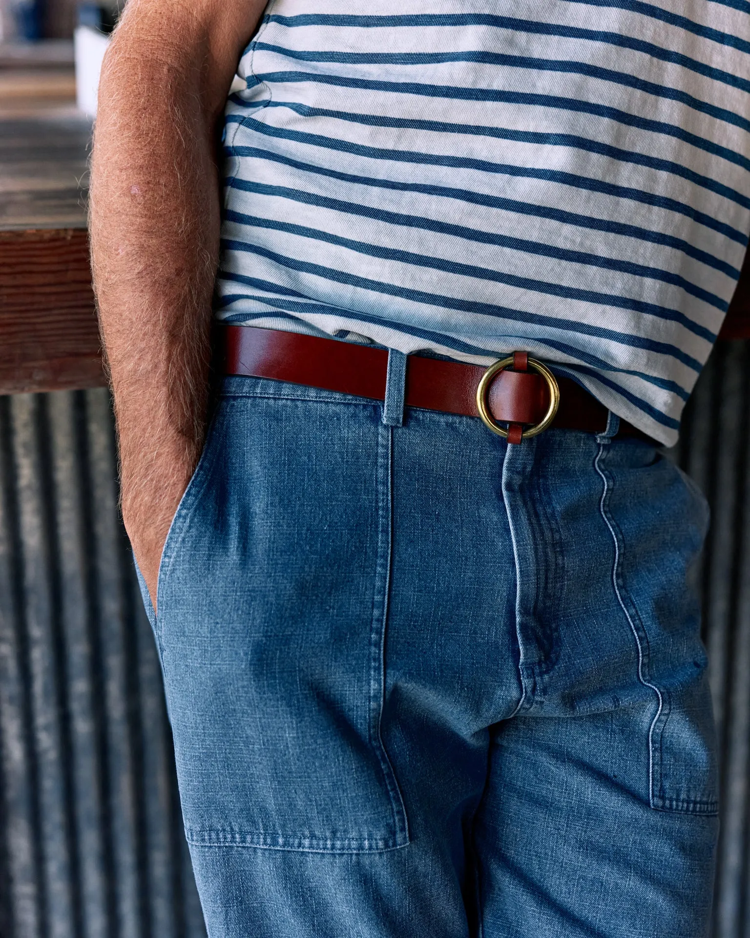 Ventura Pant in Light Wash Denim birthday present