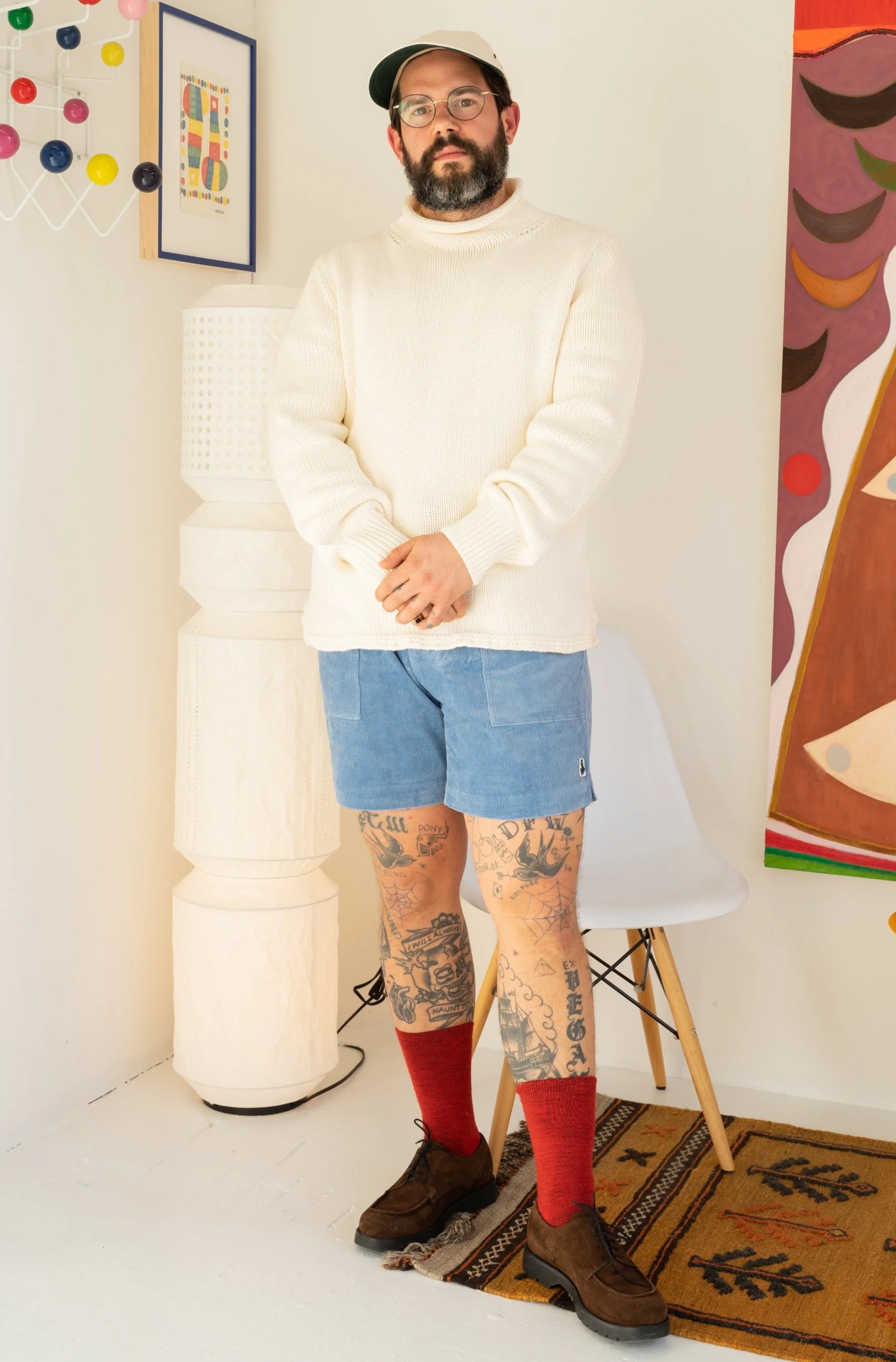 Ventura Short in Atlantic Blue Corduroy comfort breathable