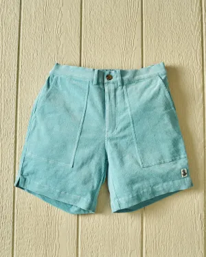 Ventura Short in Bimini Blue Corduroy vibrant trend