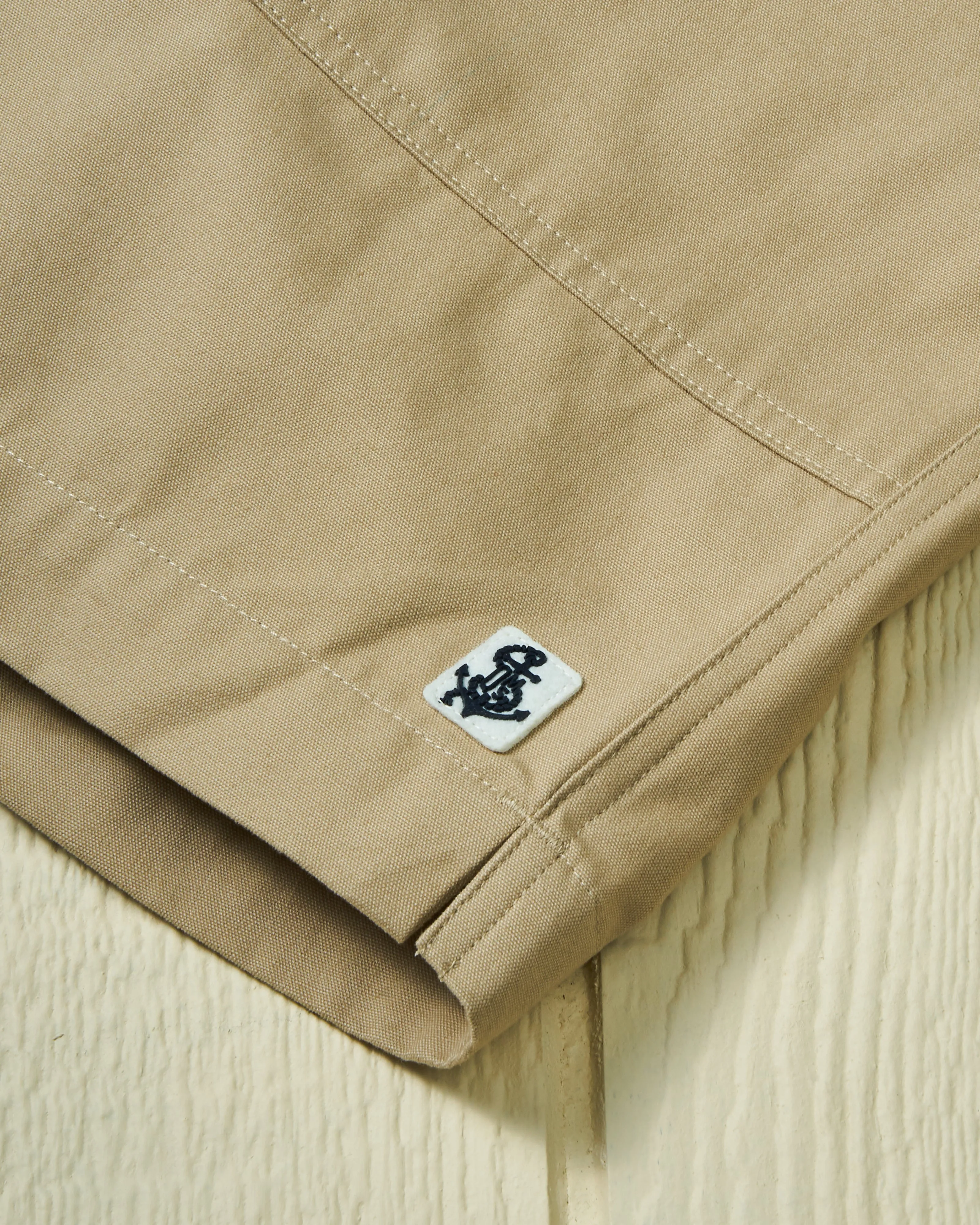 Ventura Short in Khaki Canvas street fashion