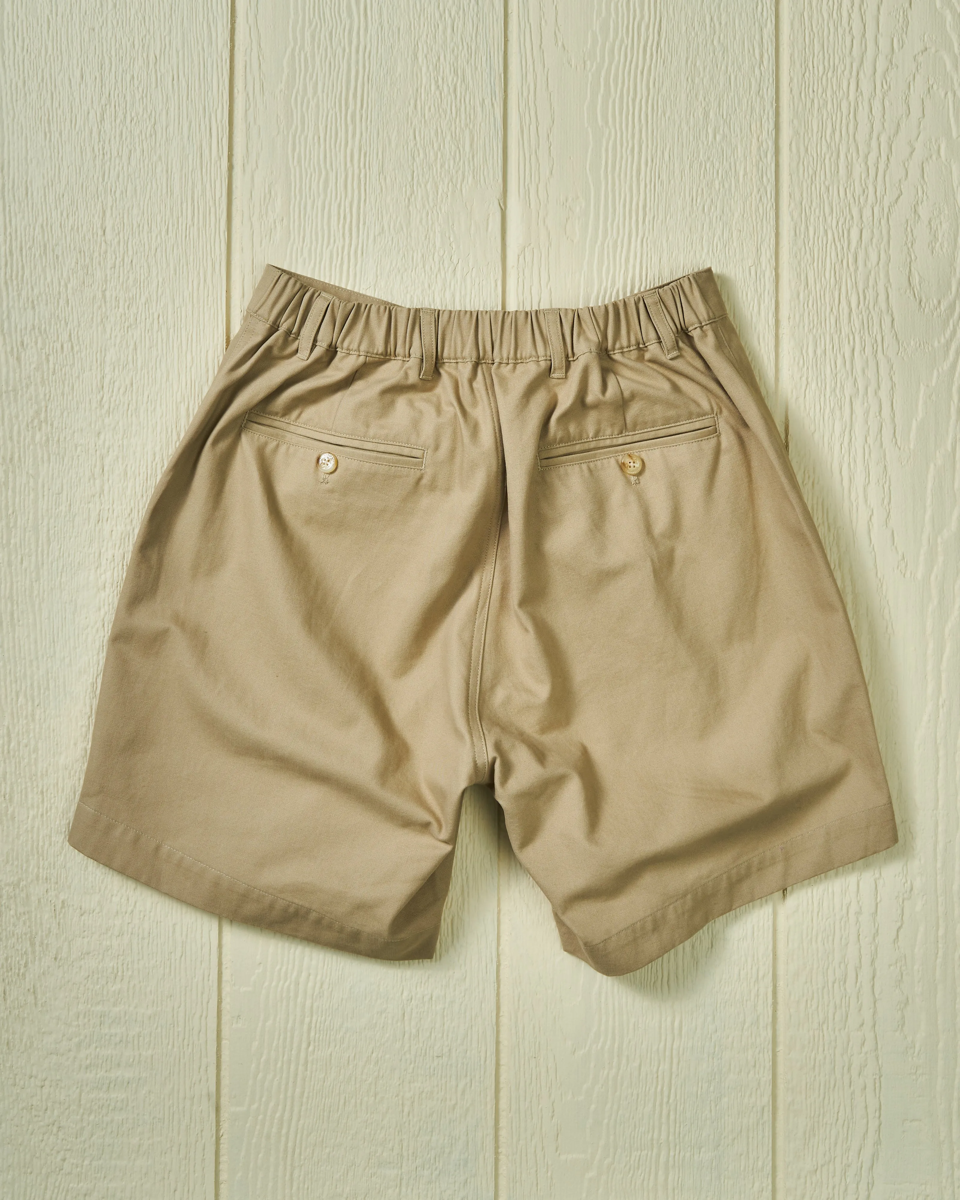Ventura Short in Khaki Canvas youth fashion