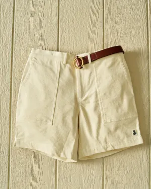 Ventura Short in Natural Corduroy comfort match