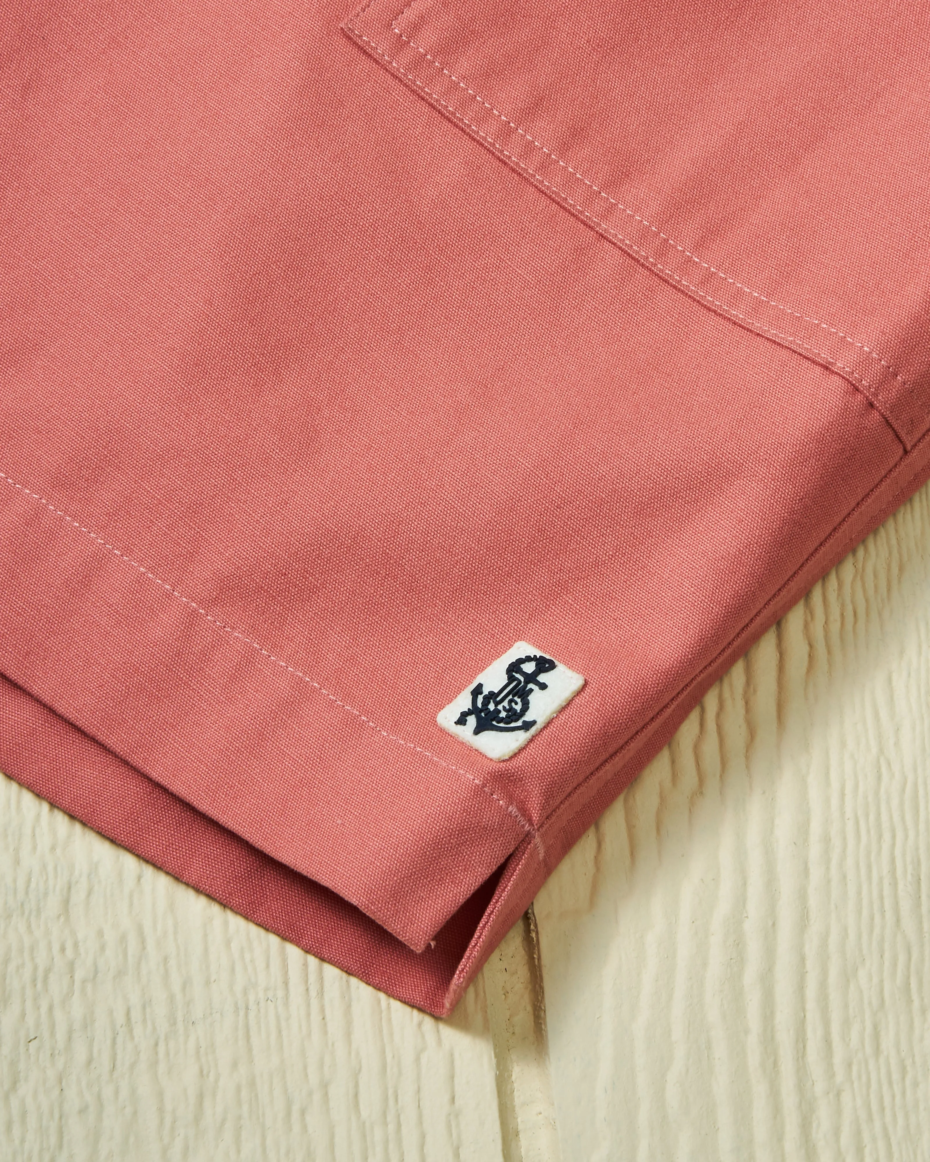 Ventura Short in Nautical Red Canvas fashion comfort