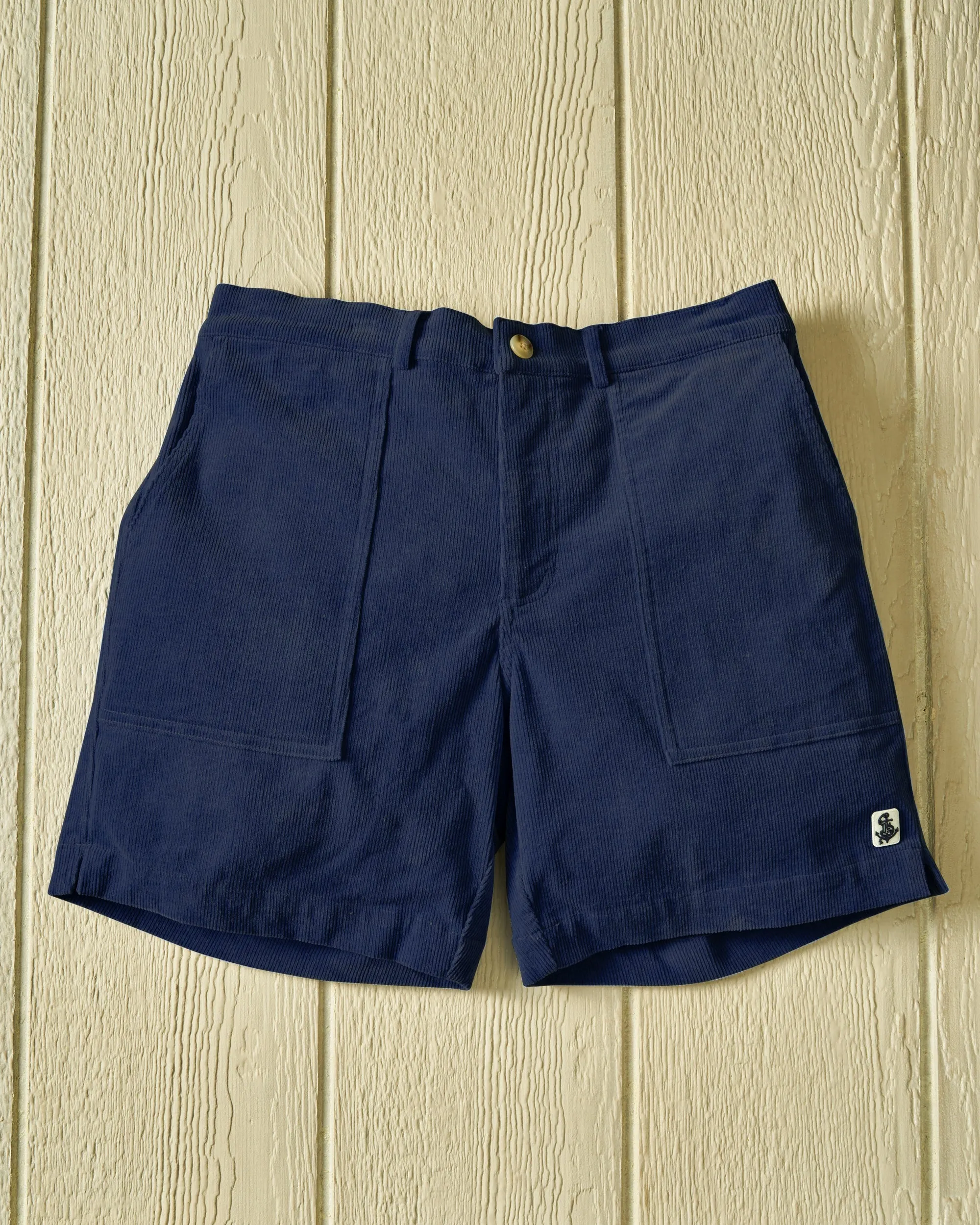 Ventura Short in Navy Corduroy summer cool