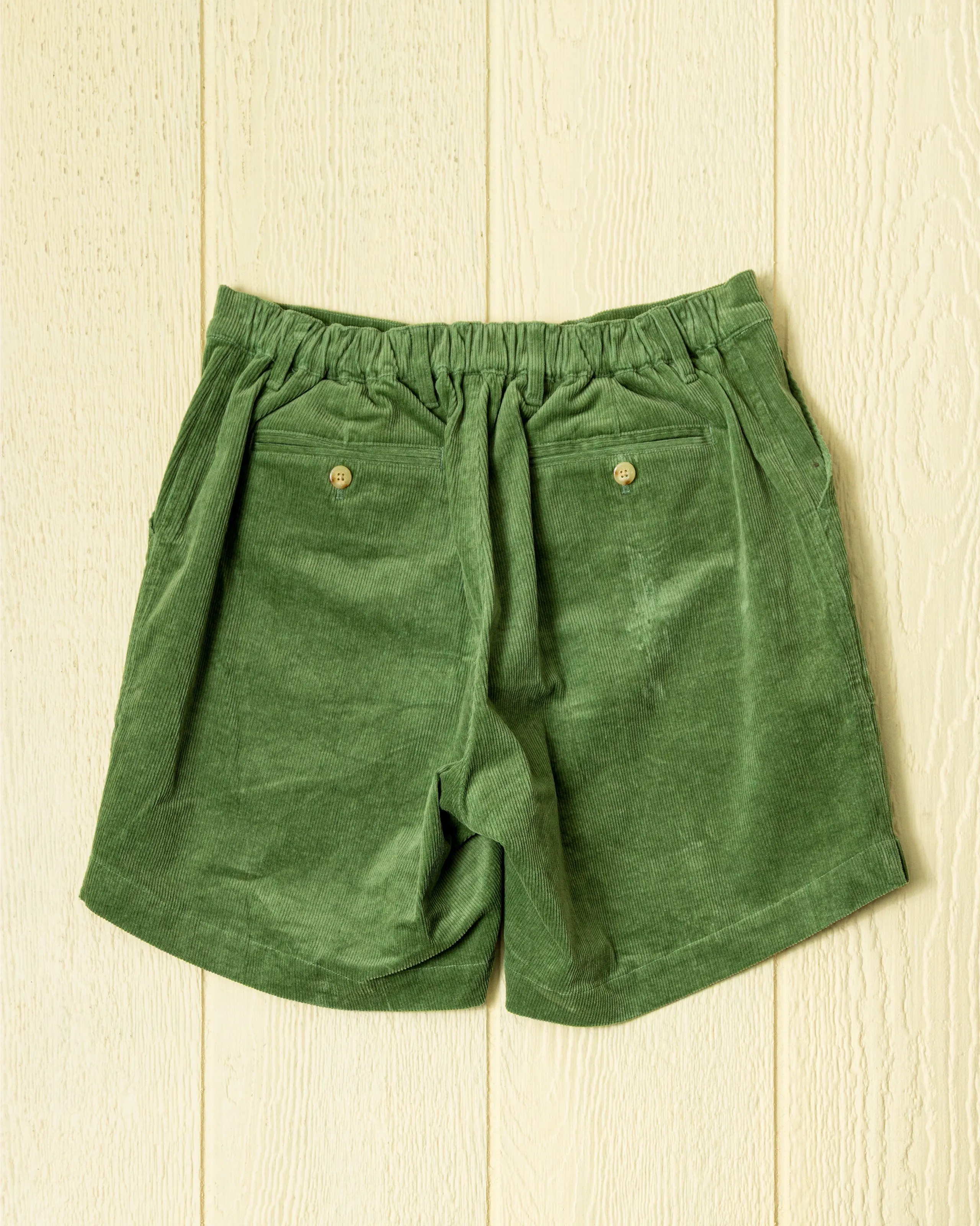 Ventura Short in Sage Corduroy variety match