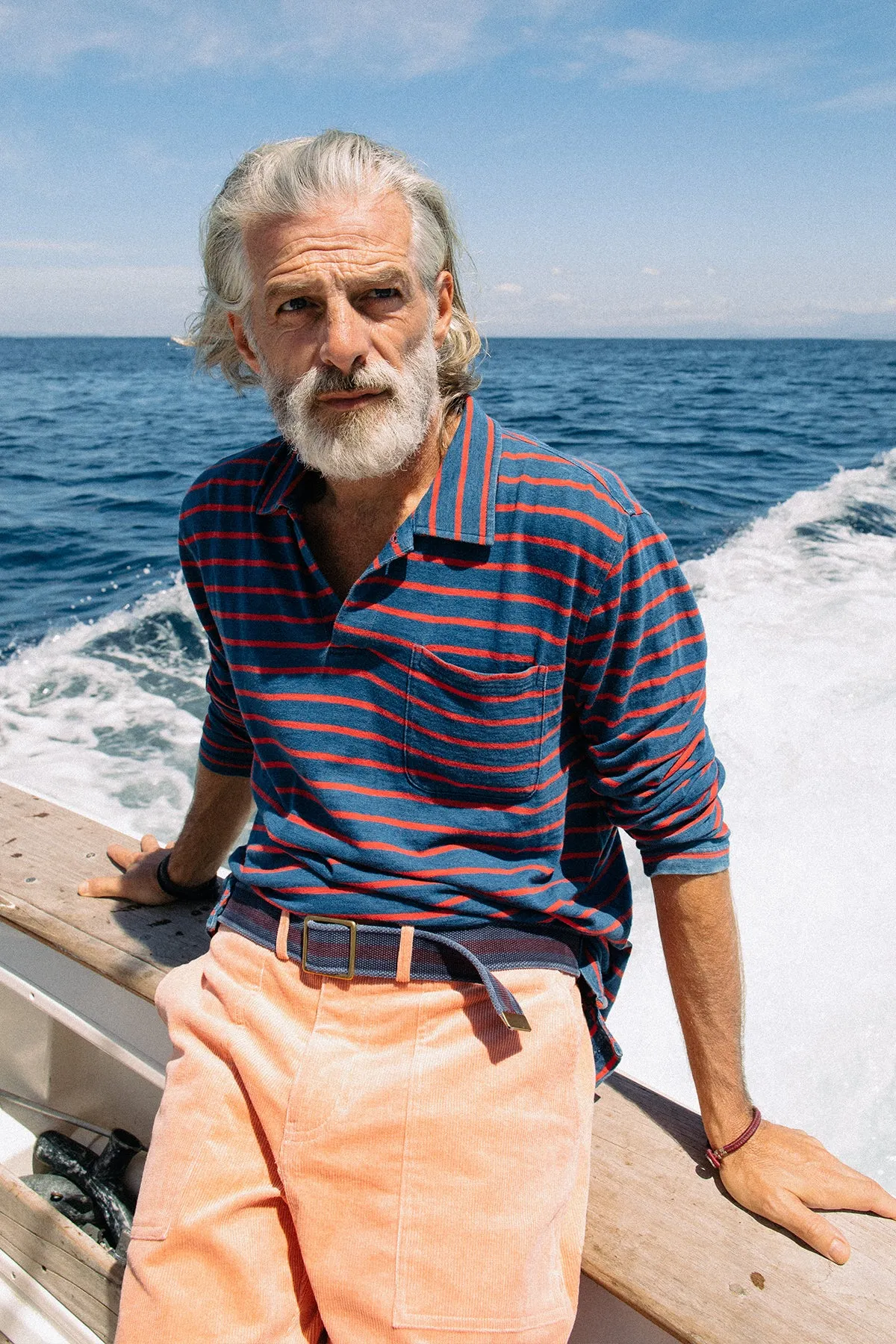 Ventura Short in Salmon Corduroy casual easy