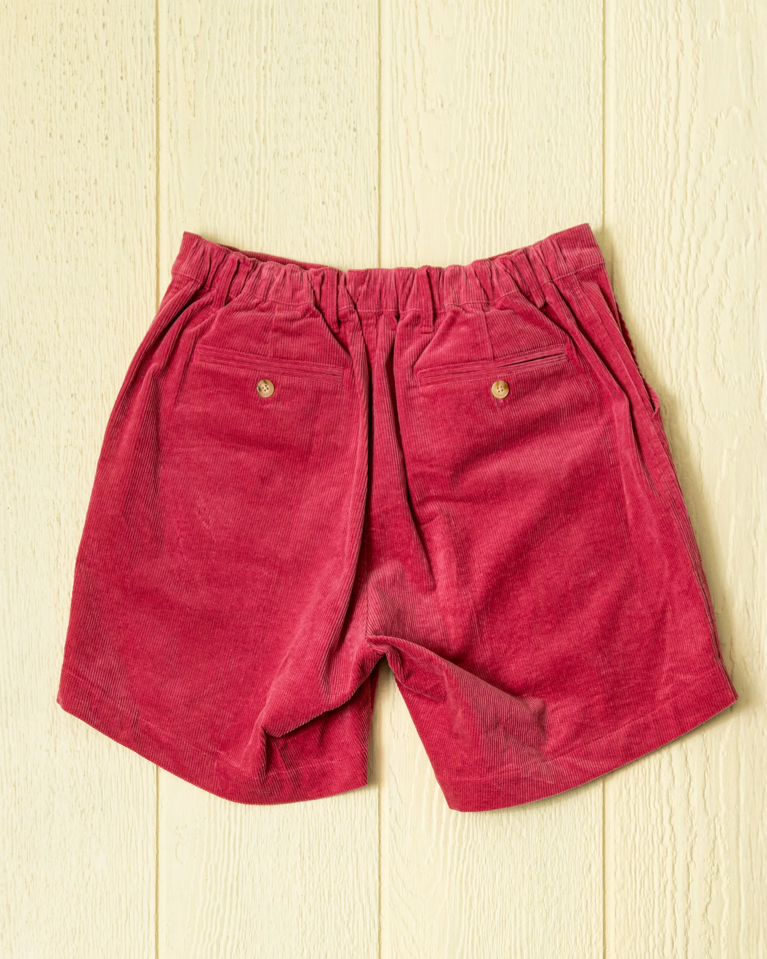 Ventura Short in Watermelon Corduroy fashion comfort