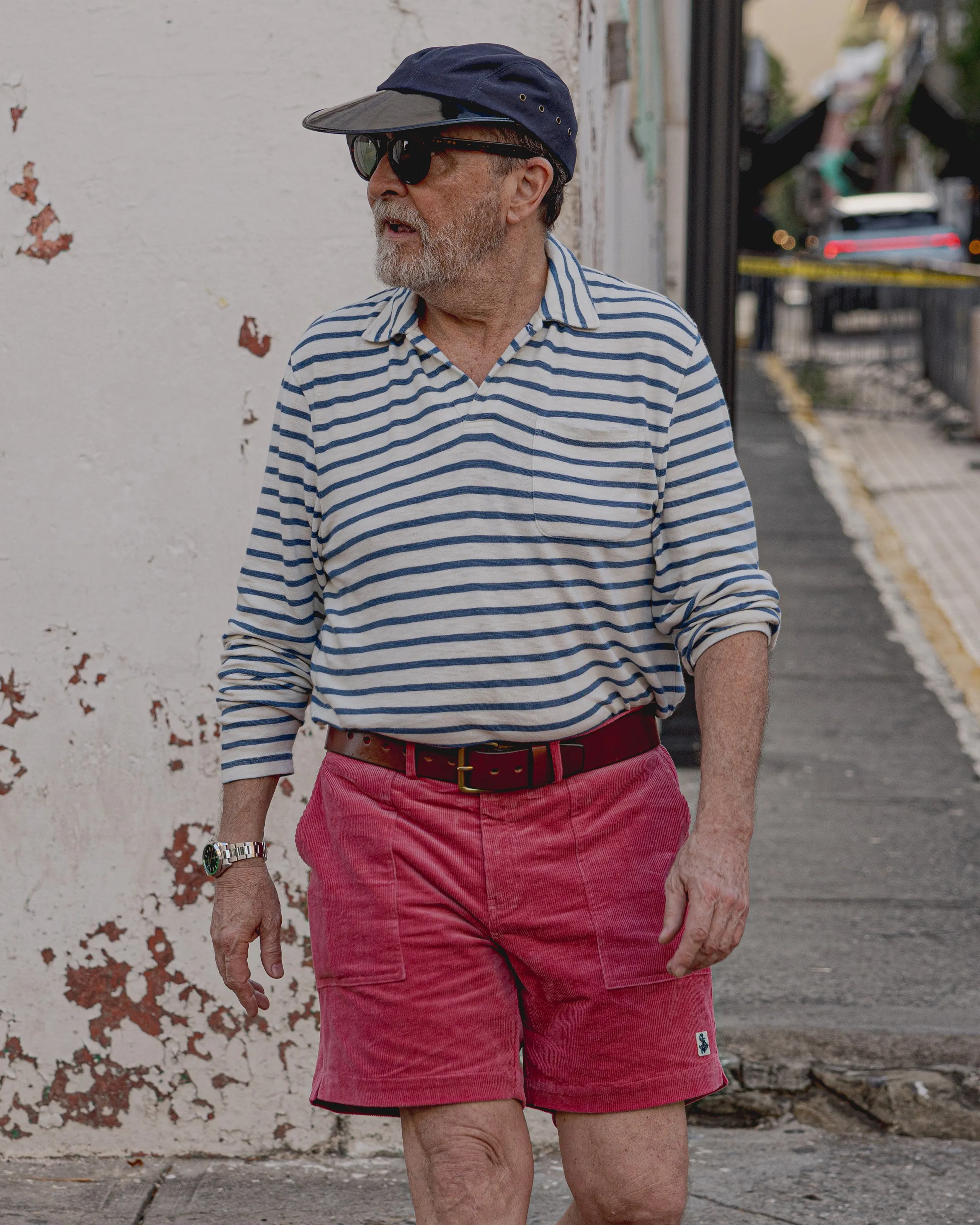 Ventura Short in Watermelon Corduroy sport light